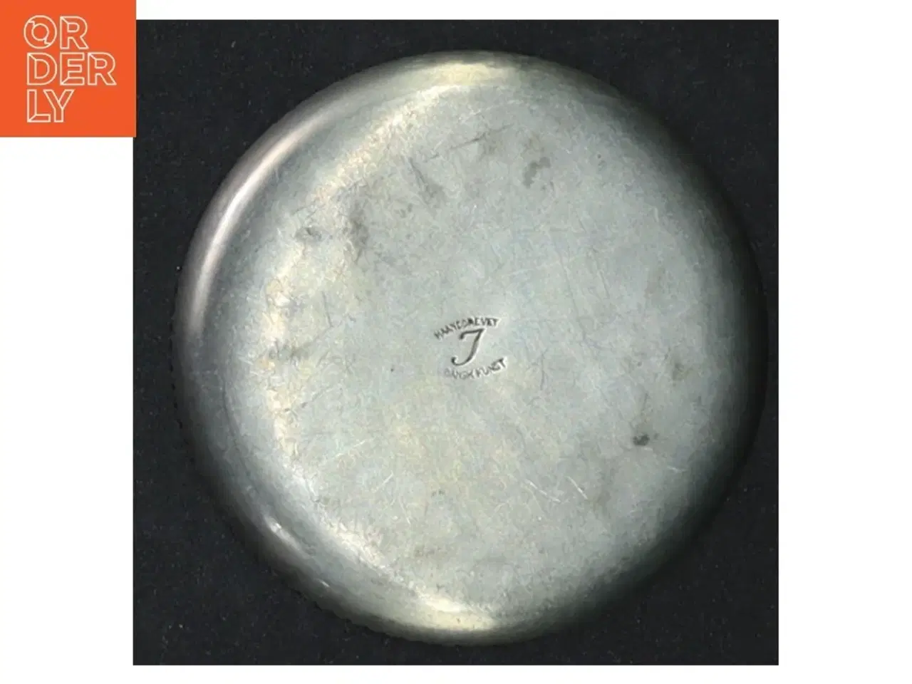Billede 5 - Sølvfarvede metalbakker (str. Ø 6,5 cm)