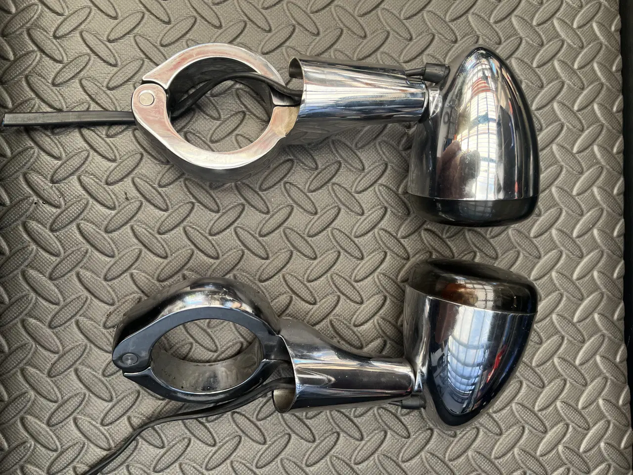 Billede 4 - Blinklys krom Harley-Davidson