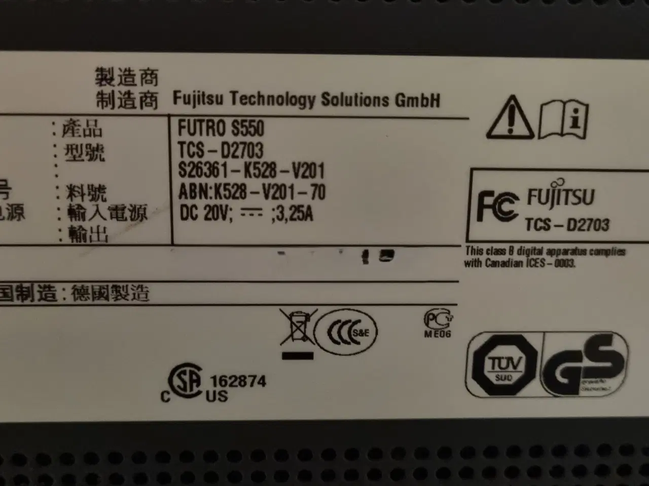 Billede 3 - Mini pc/tynd klient Fujitsu Futro S550
