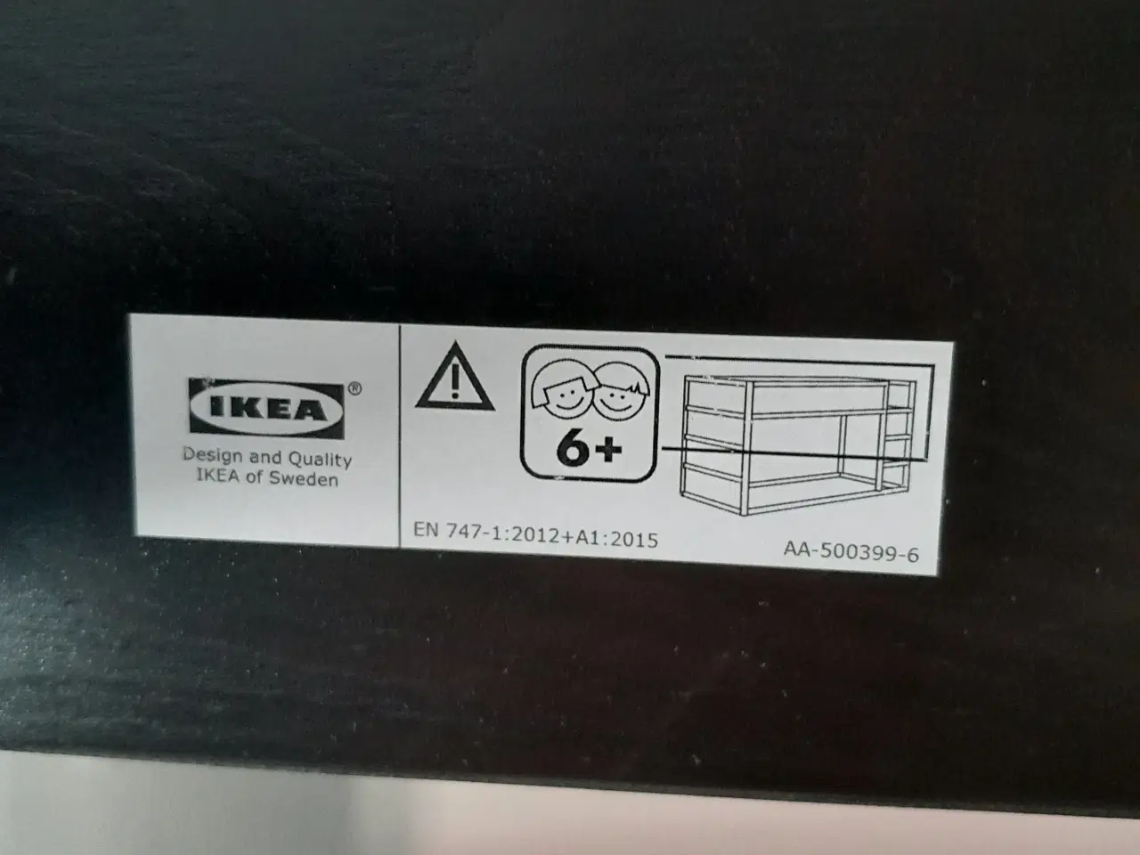 Billede 1 - Ikea højseng