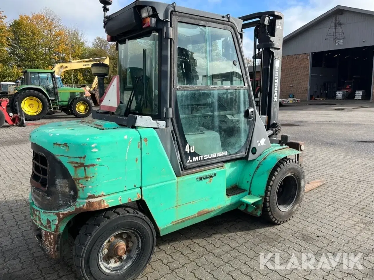 Billede 3 - Gaffeltruck Mitsubishi FD40K