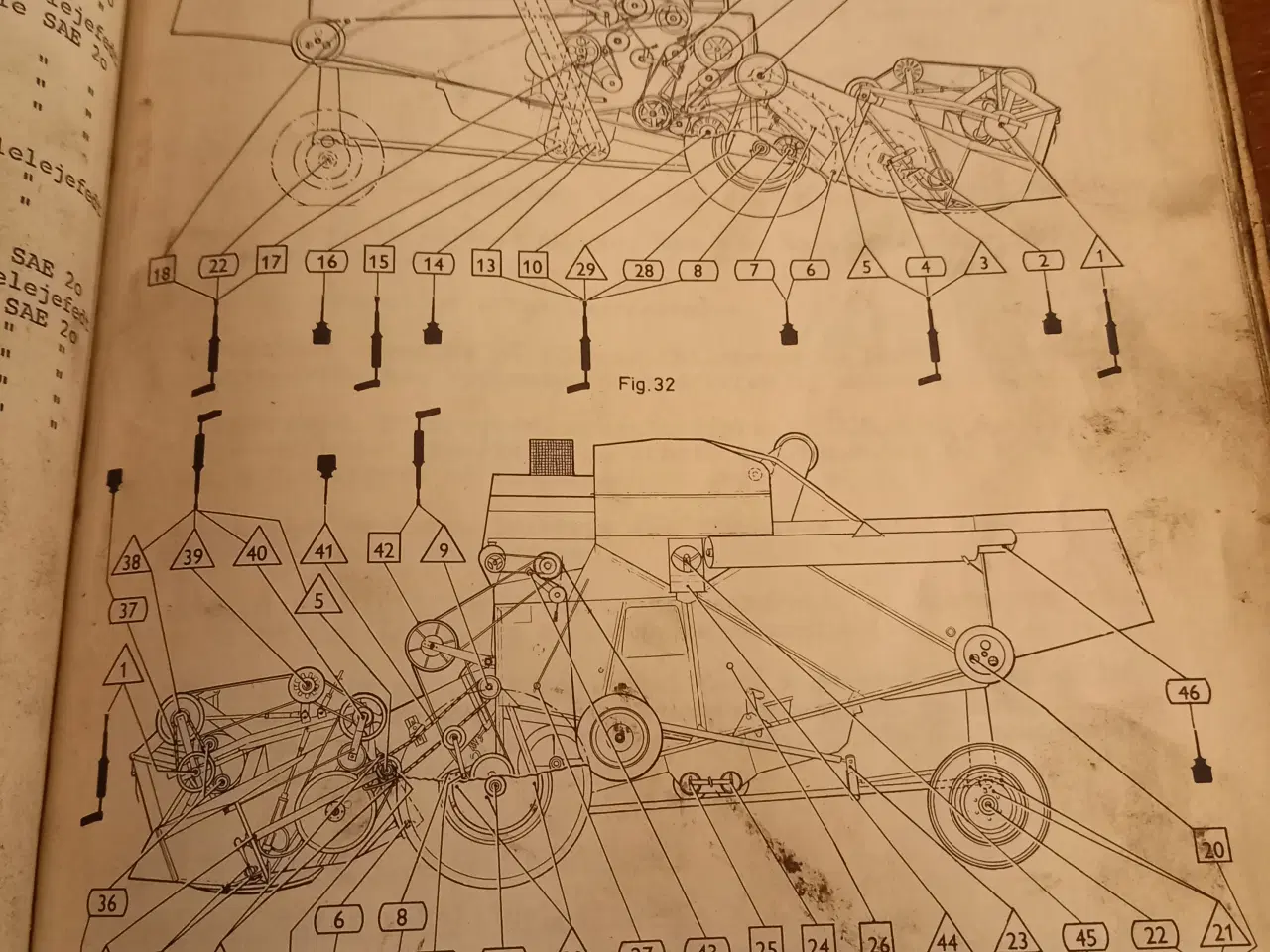 Billede 3 - Instruktionsbog Aktiv 800 mejetærsker