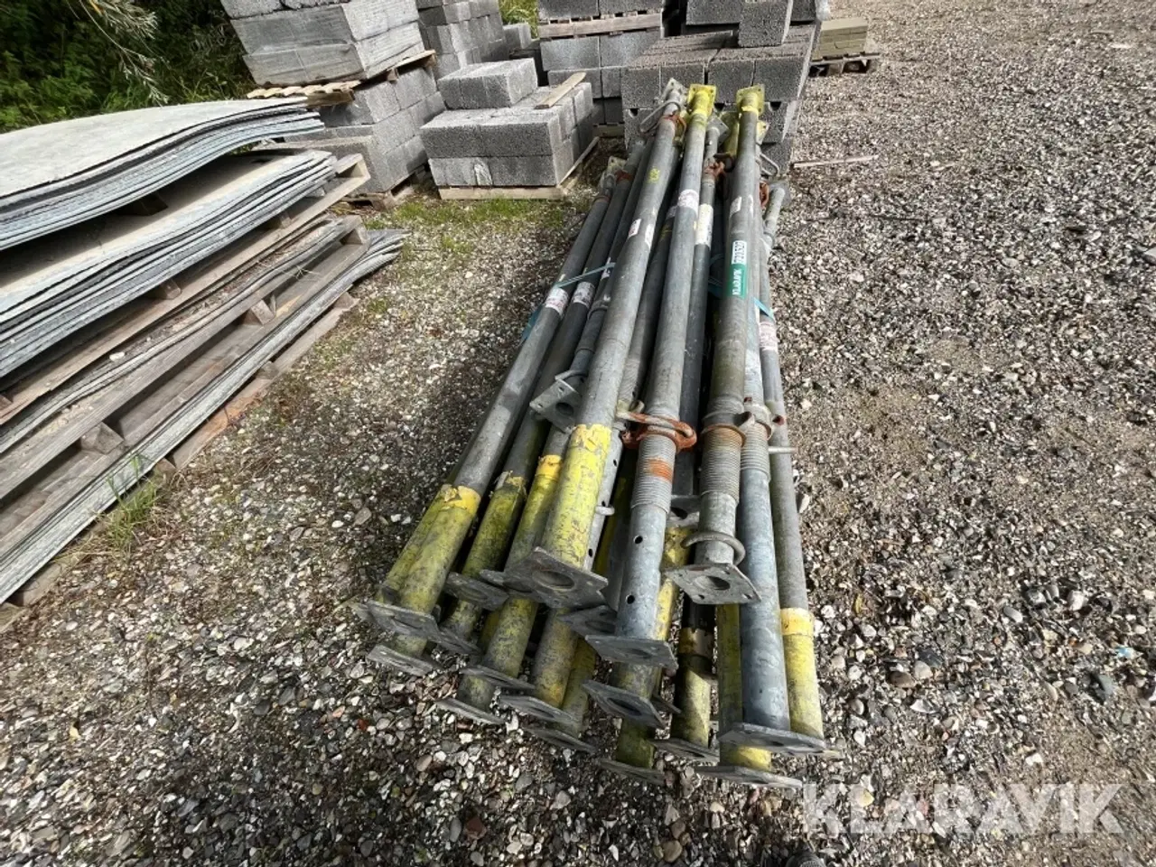 Billede 6 - Lot - Galvaniserede soldater / elementstøtter Müba B/D 40