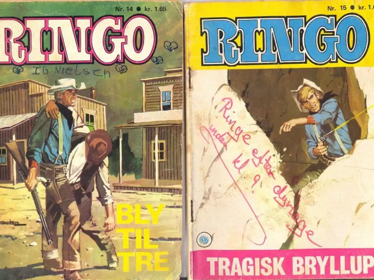 Billede 13 - Cowboy, Texas og Ringo. Tegneserier, blade..