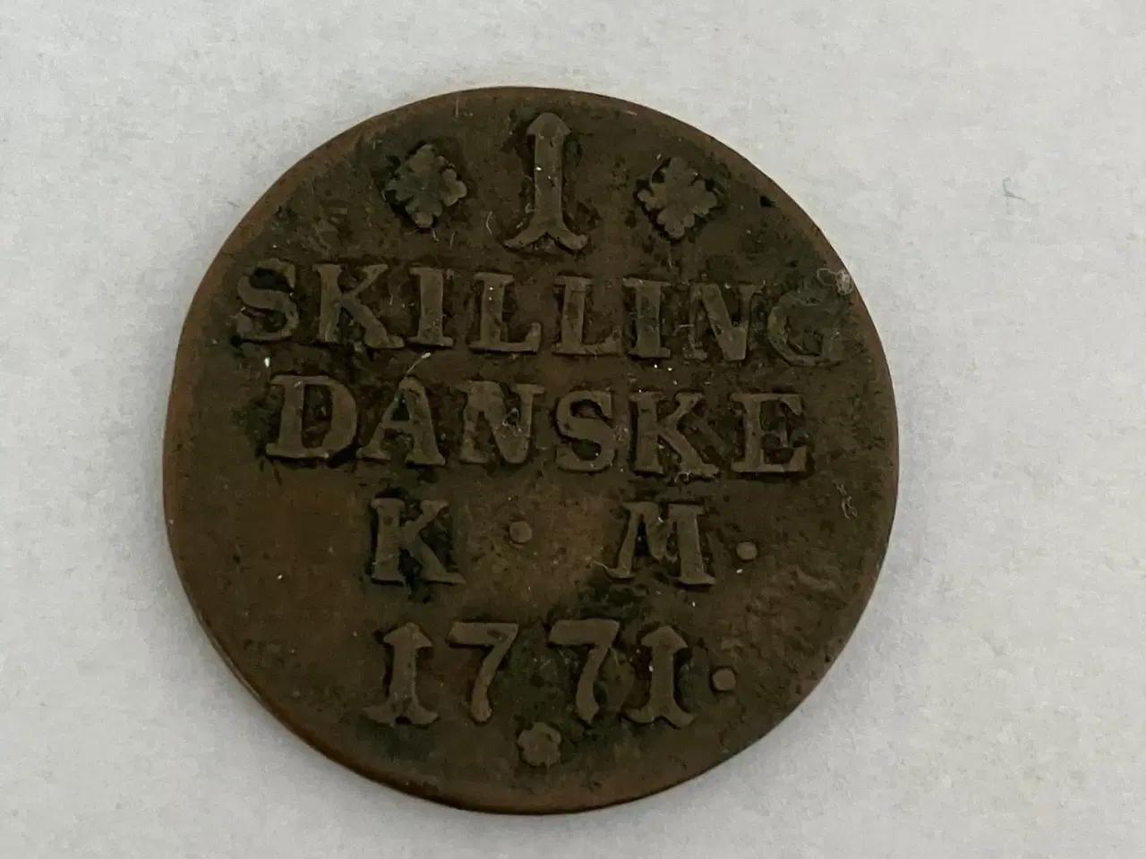 Billede 1 - 1 Skilling 1771