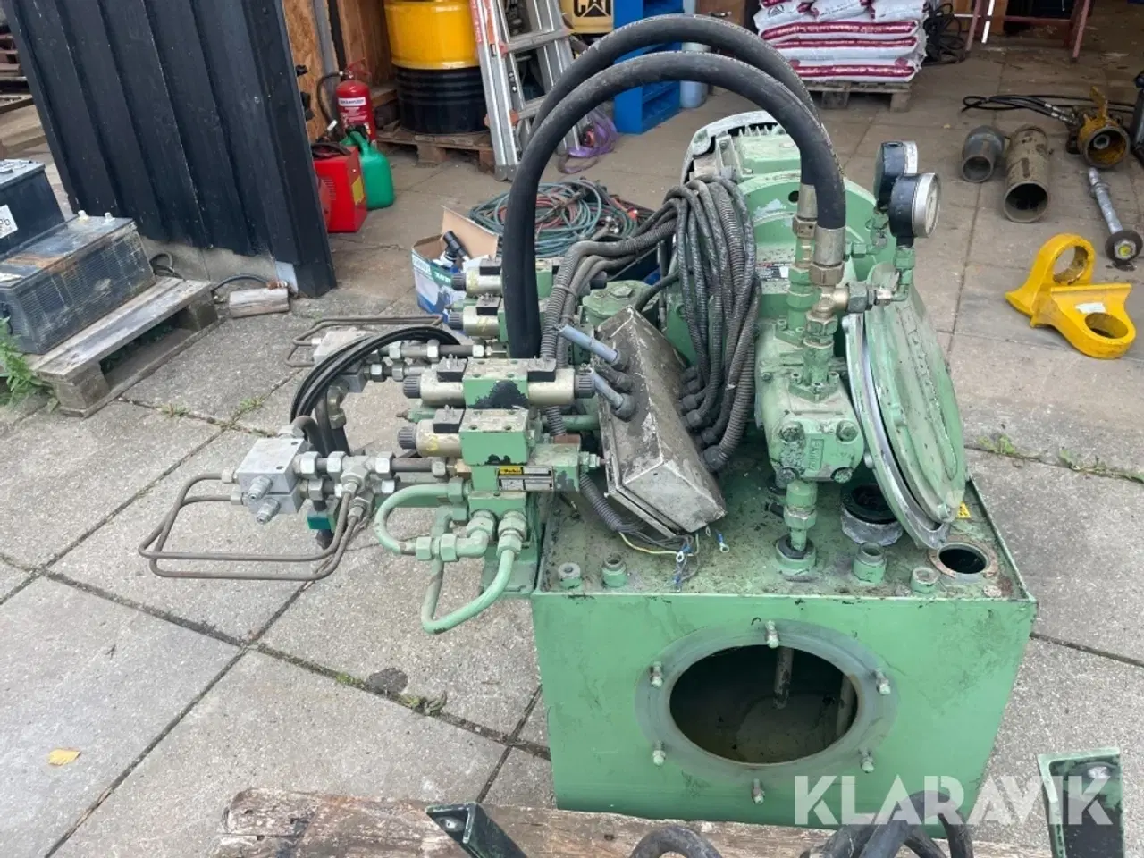 Billede 11 - Hydraulik station Dimter 89257 med kølerenhed