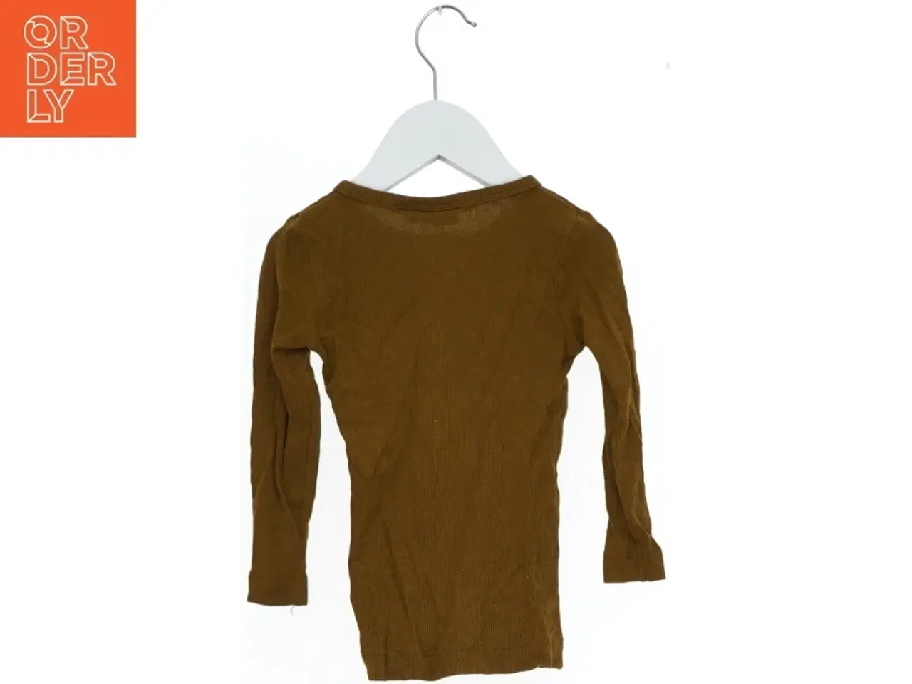 Billede 2 - Langærmet ribbet tredjebluse fra Name It (str. 92)