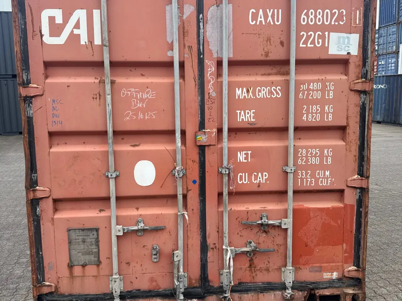 Billede 2 - Brugt 20 fods Isoleret Container