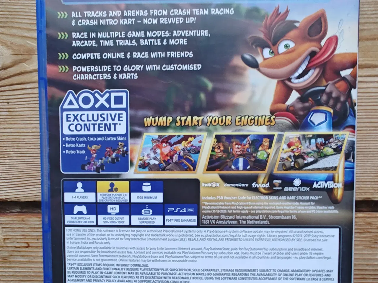 Billede 2 - CTR Crash Team Racing Nitro Fueled PS4