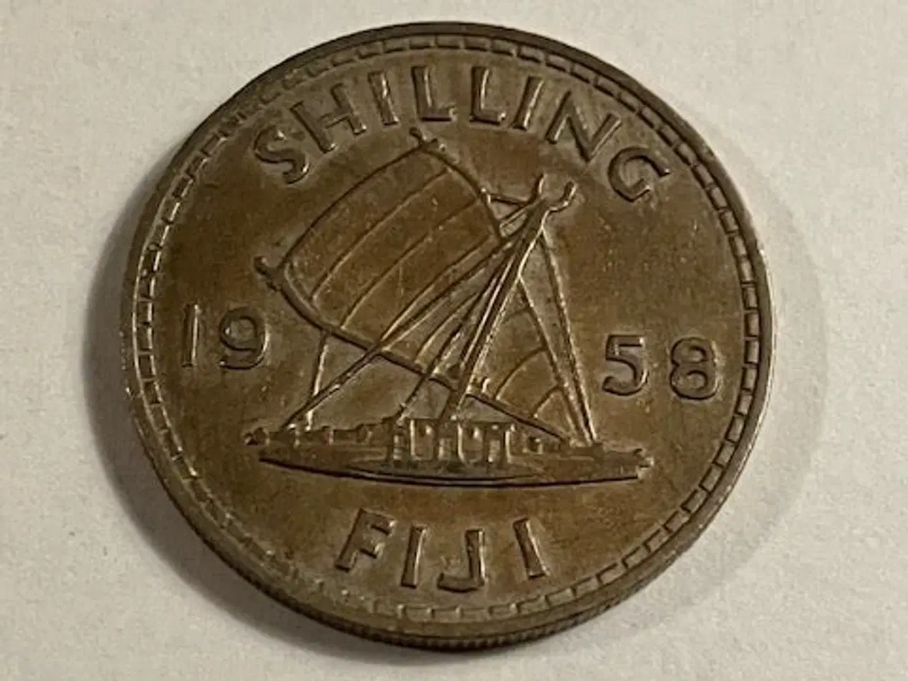 Billede 1 - Fiji Shilling 1958