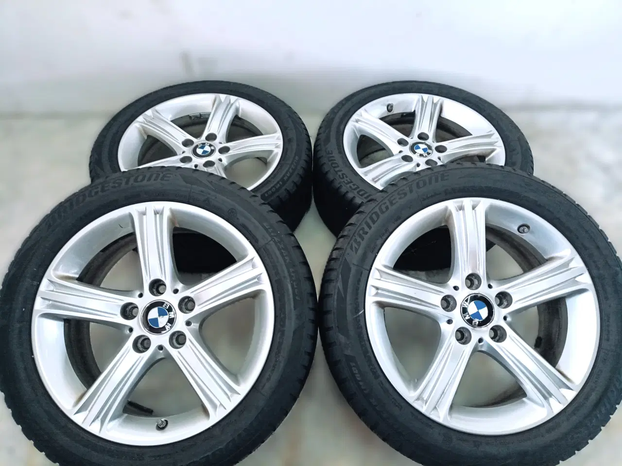 Billede 3 - 5x120 17" ET37 nav 72,6ø BMW vintersæt inkl.TPMS