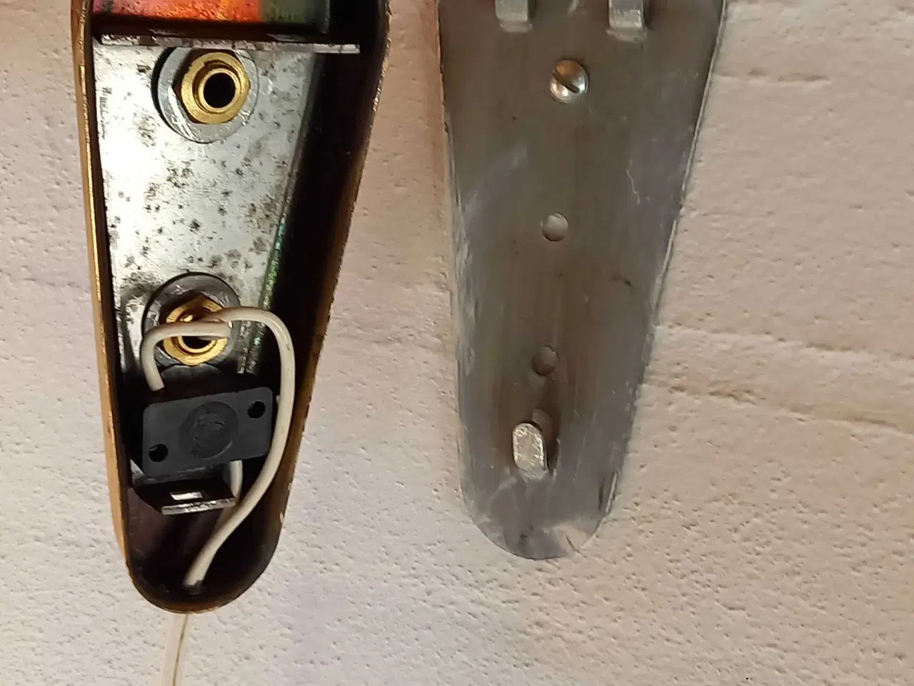 Billede 12 - Svingarmslampe i messing 