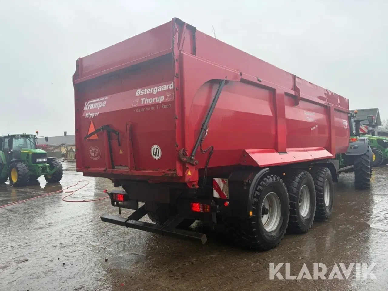 Billede 6 - Tipvogn Krampe Kipper Big Body 900