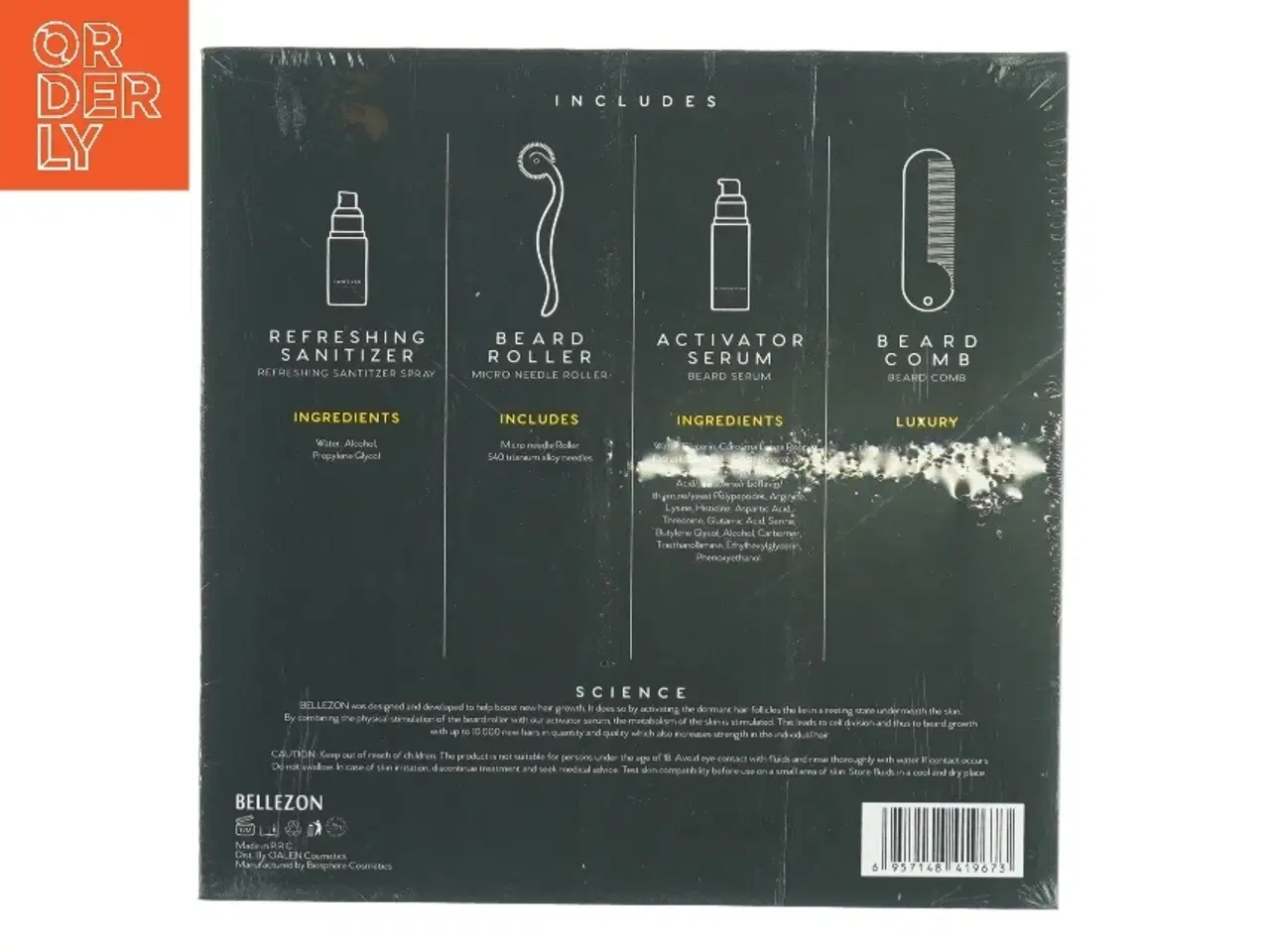 Billede 2 - Beard Grwth kit fra Bellezon (str. 22 x 22 x 5cm)
