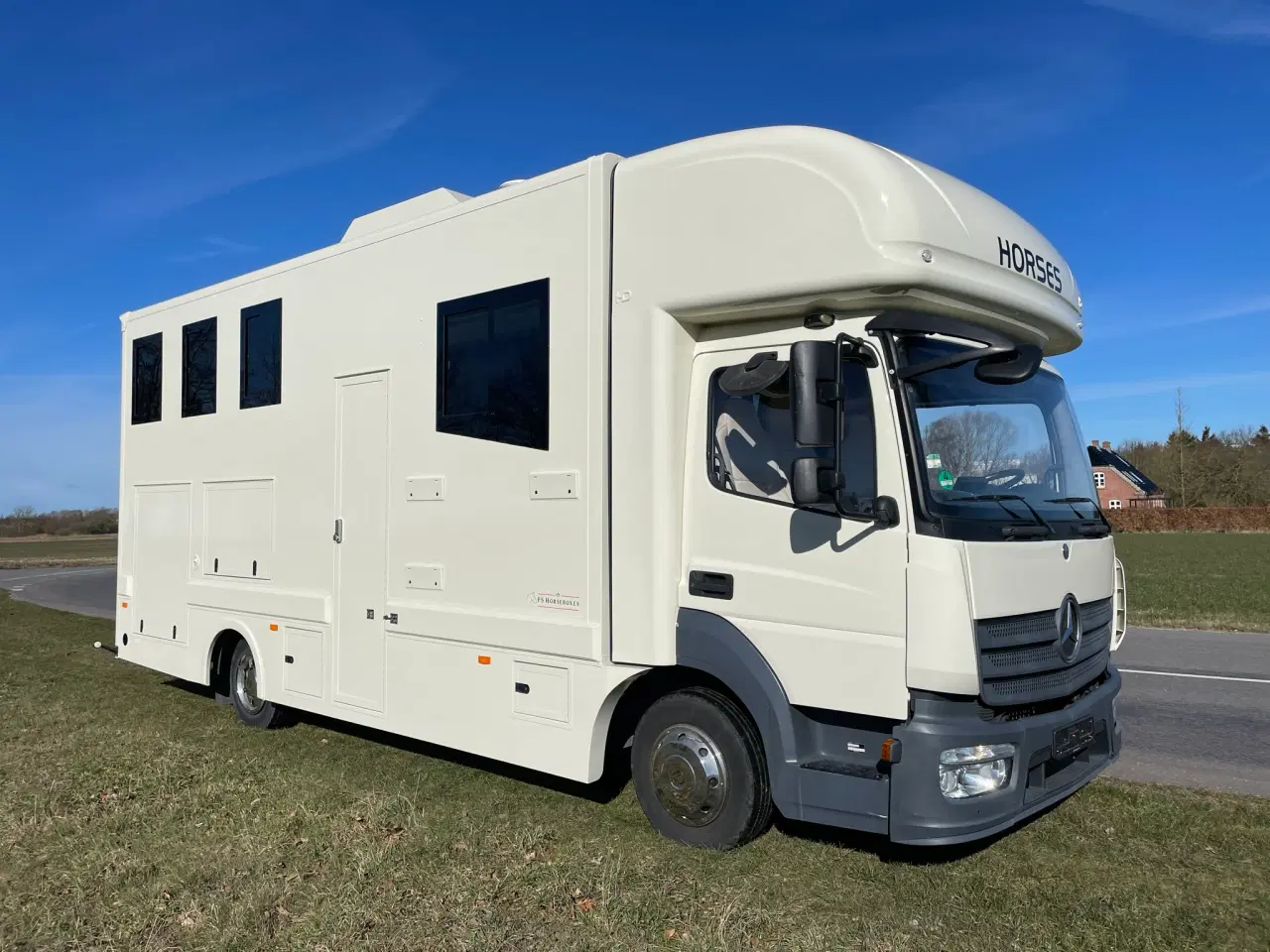 Billede 2 - Mercedes Atego med living + 2 heste/3 ponyer