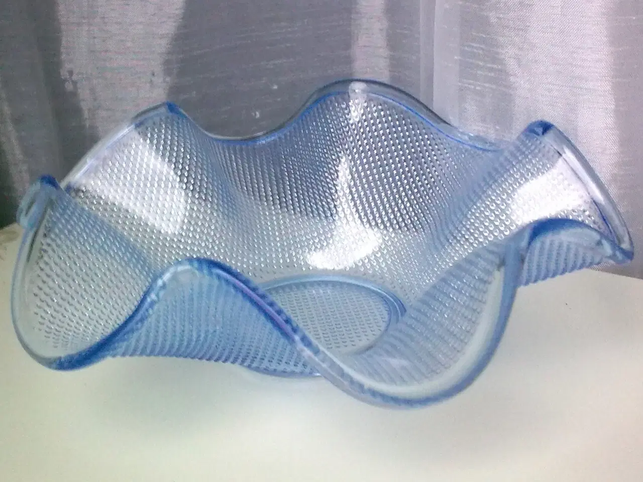 Billede 16 - Lyseblå glas retro +5 forskellige + luftbobler 