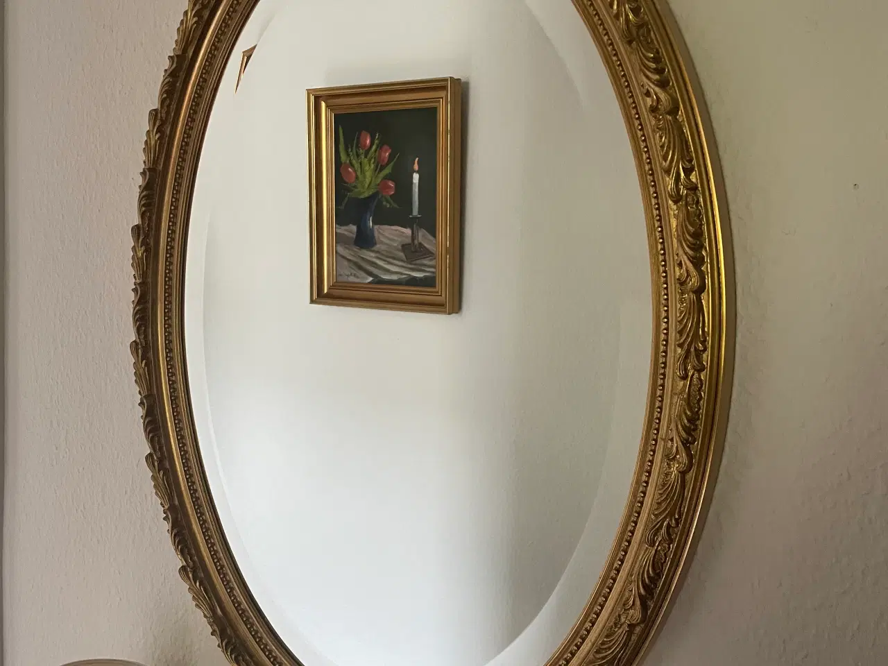 Billede 1 - Antik spejl