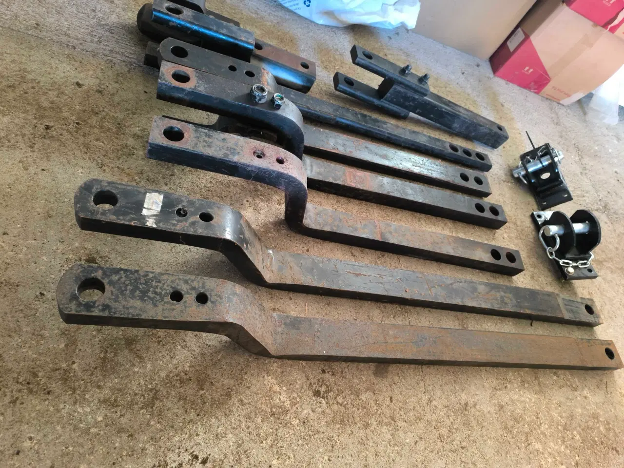 Billede 2 - Trekbom og trek til traktor 