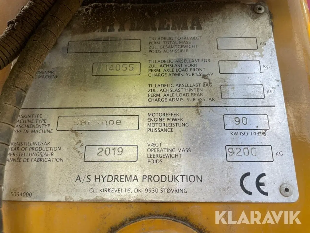 Billede 11 - Rendegraver Hydrema 906F