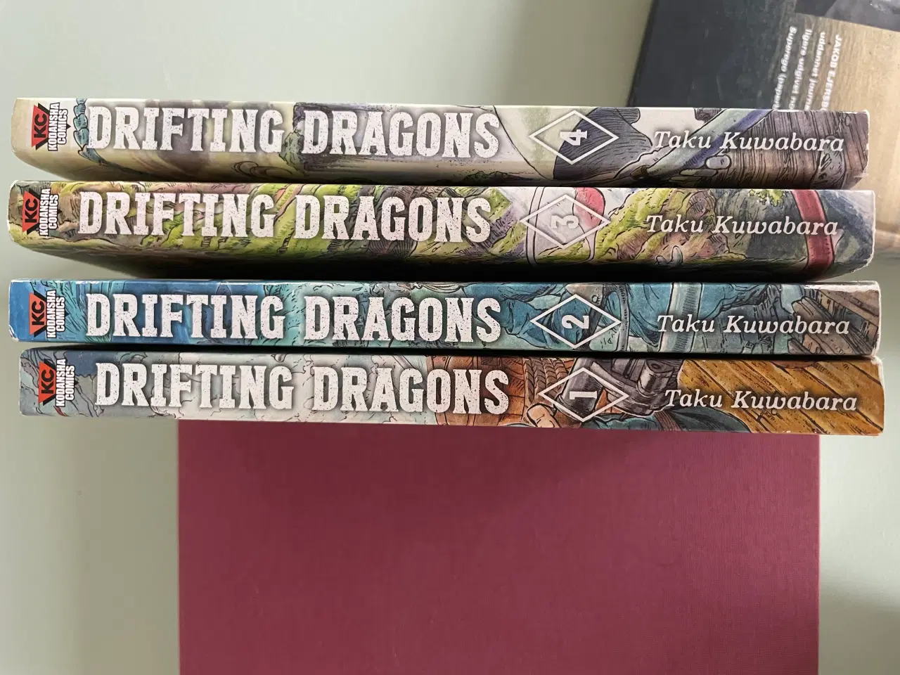 Billede 2 - Drifting Dragons vol 1-4