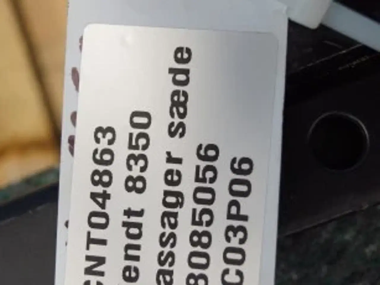 Billede 12 - Fendt 8350 Passagersæde 28085056