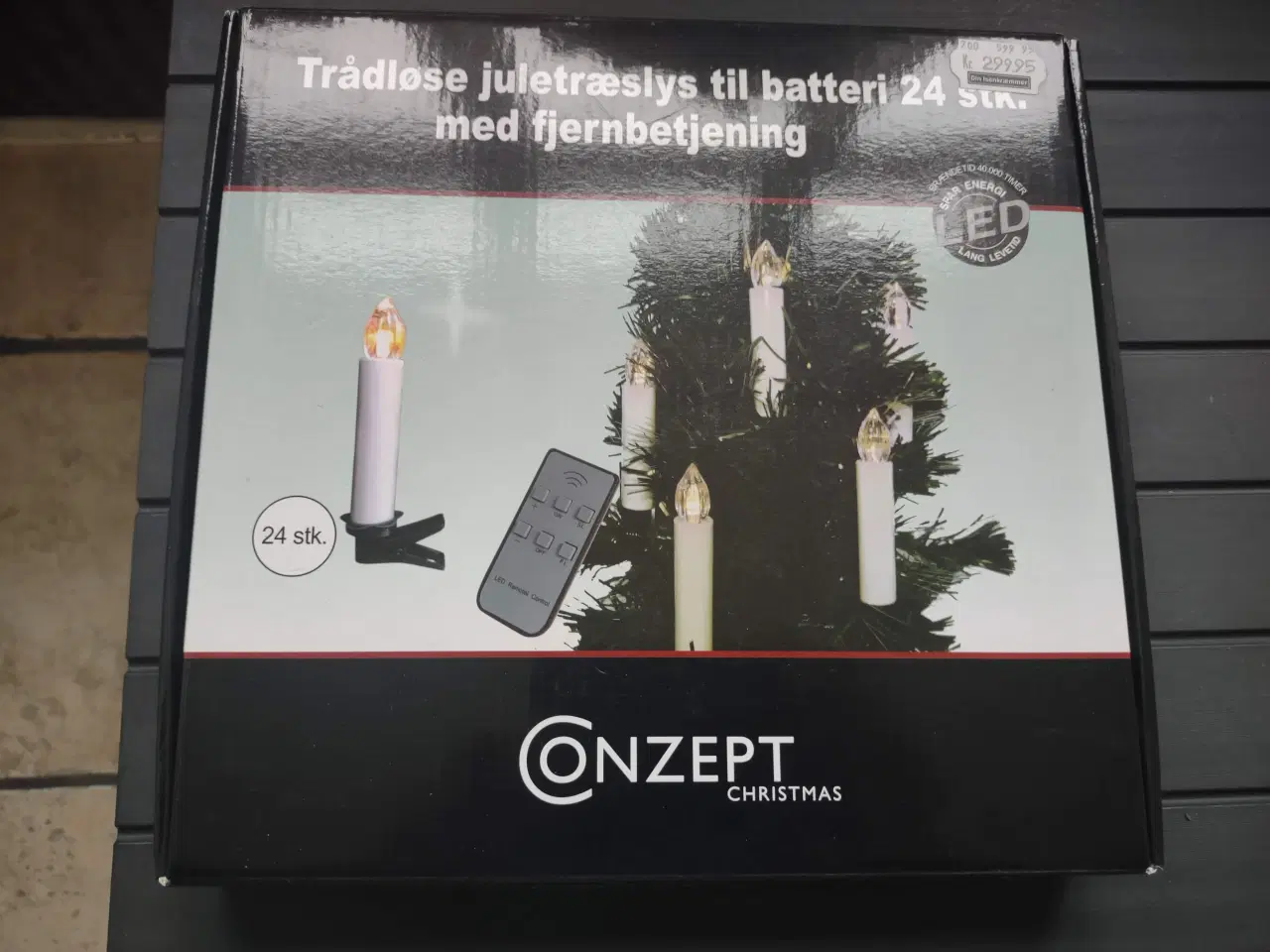 Billede 1 - Lys til juletræ