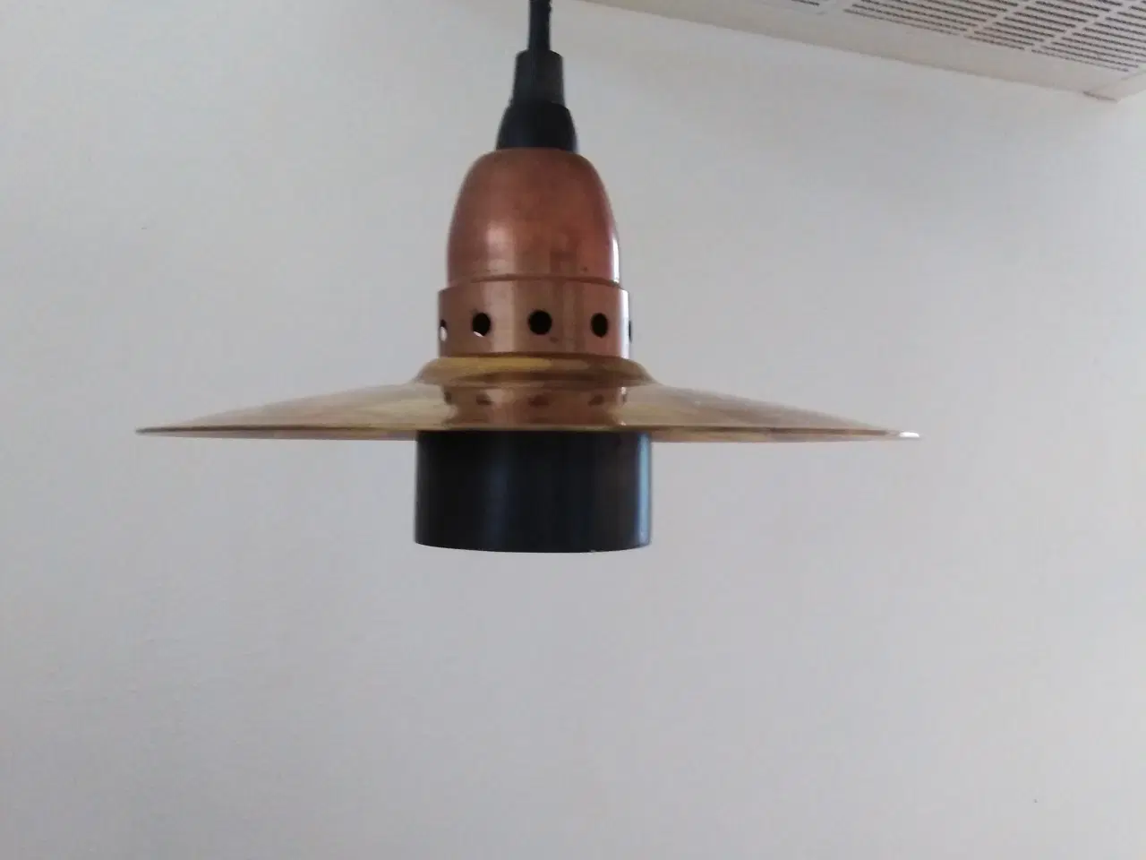 Billede 4 - Pendel i messing og kobber "Filosoflampen"