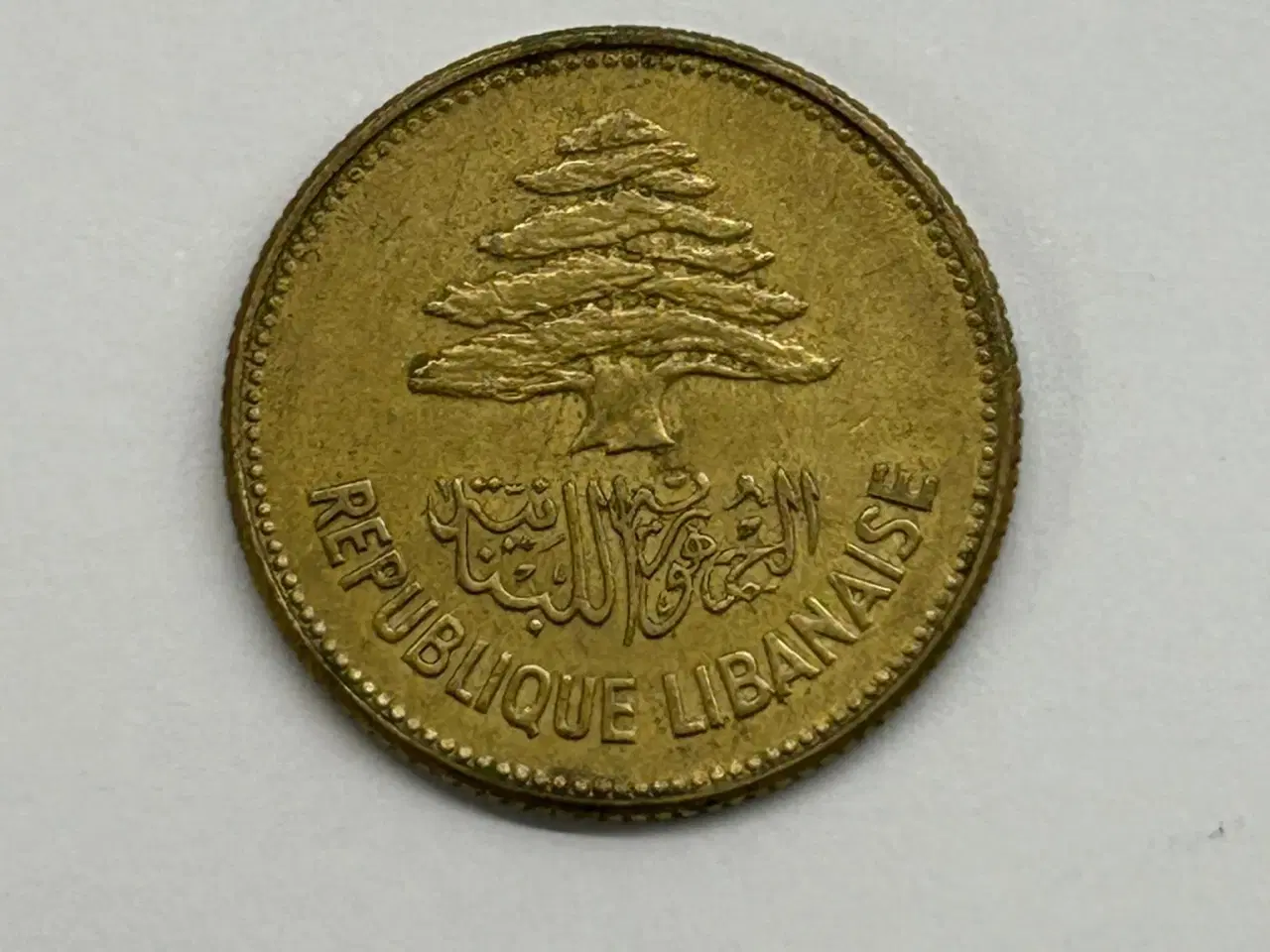 Billede 2 - 25 Piastres Lebanon 1952