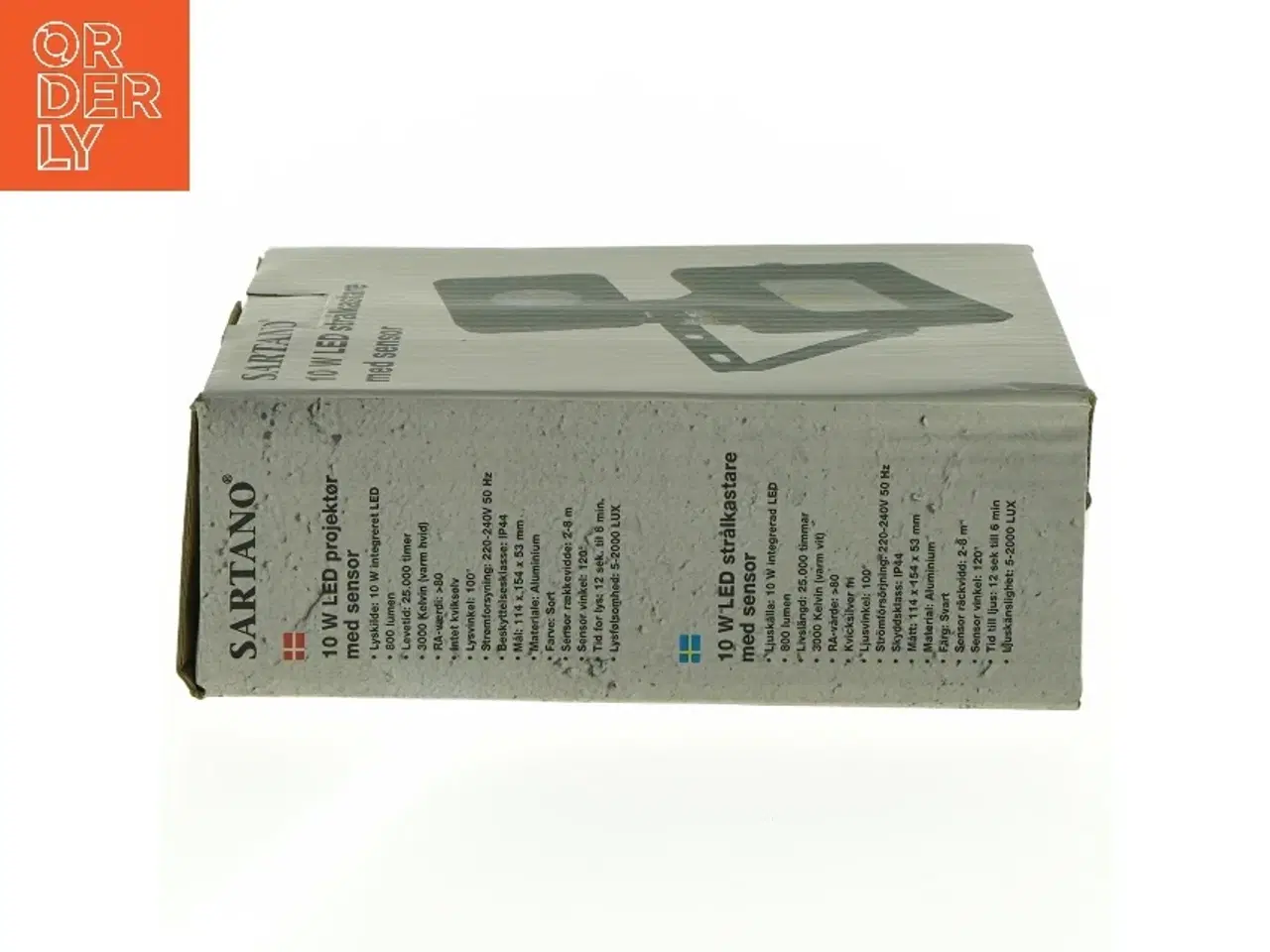 Billede 5 - Sartano LED projektør med bevægelsessensor (str. 114 x 154 x 53 mm)