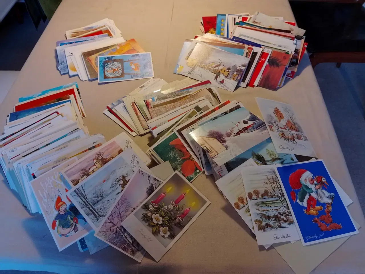 Billede 1 - 630 Julekort lot