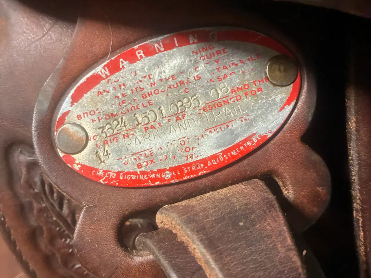 Billede 2 - Circle y western sadel