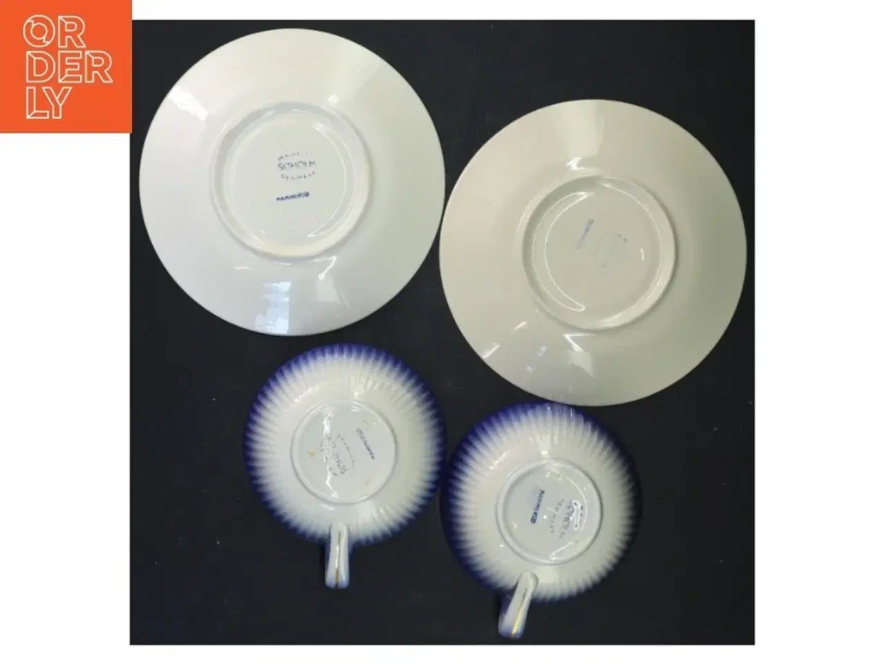 Billede 3 - Tekopper og underkopper sæt fra Søholm Hammersø (str. 5x12&ø16 cm)