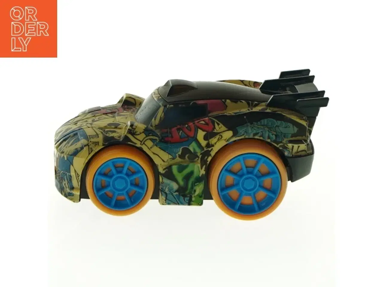 Billede 1 - Legetøjsbil med graffitidesign (str. 13 cm)
