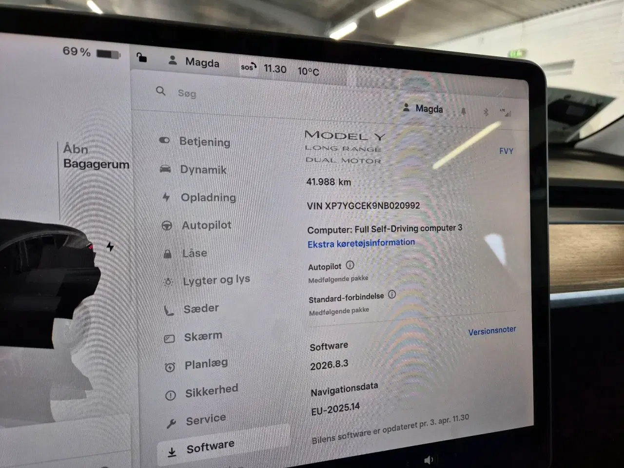 Billede 11 - Tesla Model Y EL Long Range AWD 514HK 5d Aut.