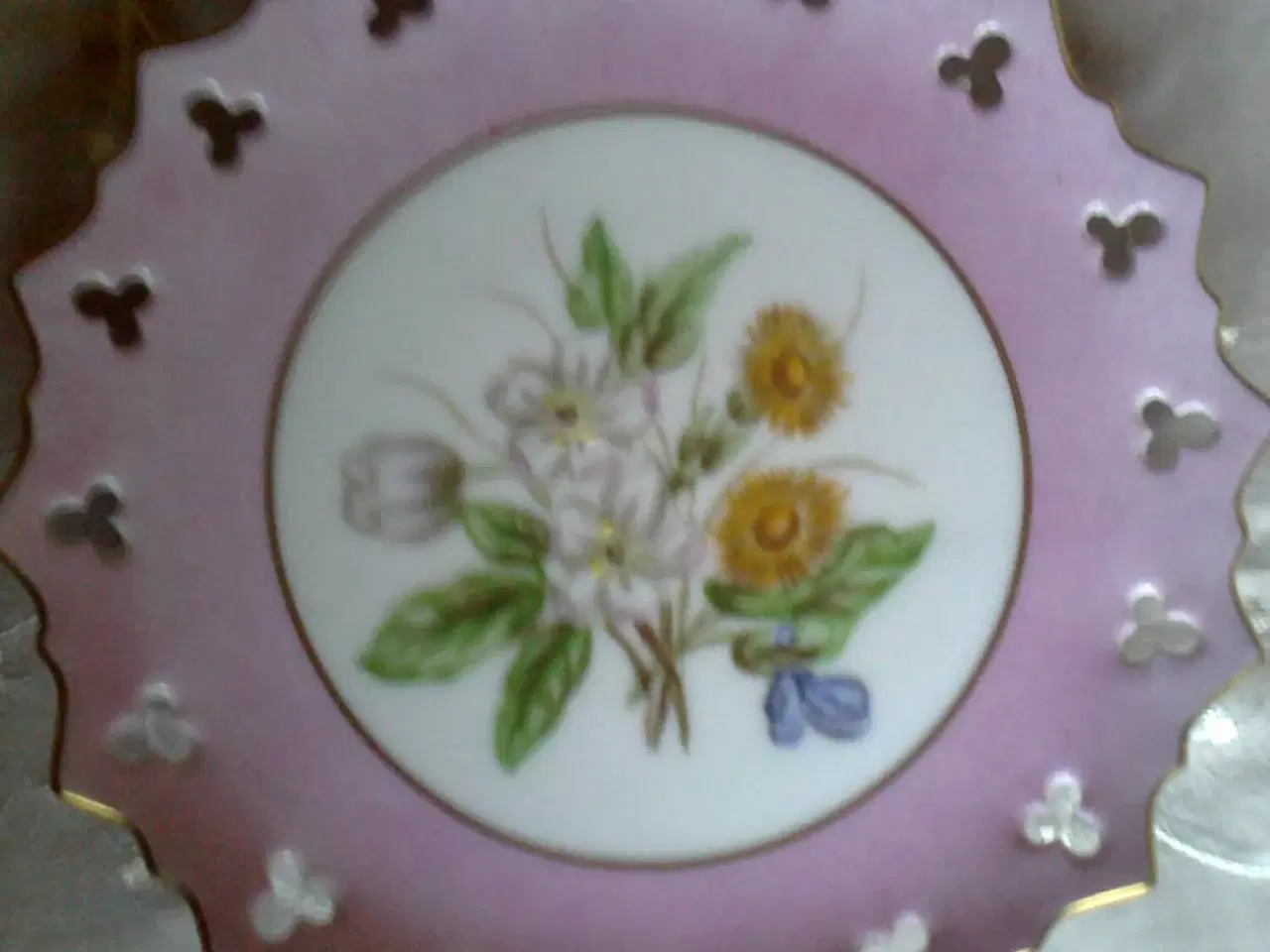 Billede 4 - Blomster platter 5 stk