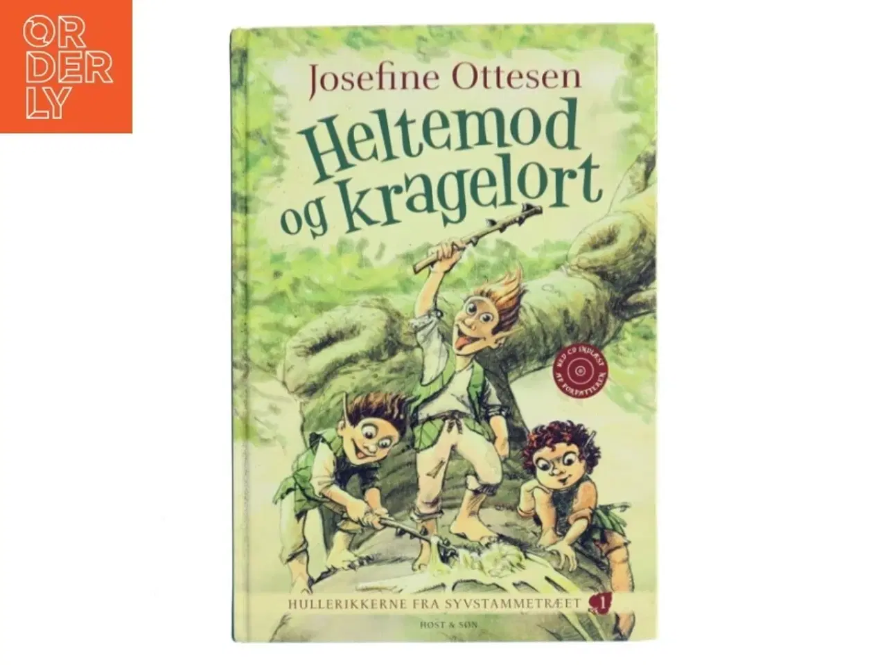 Billede 1 - Heltemod og kragelort af Josefine Ottesen (Bog)