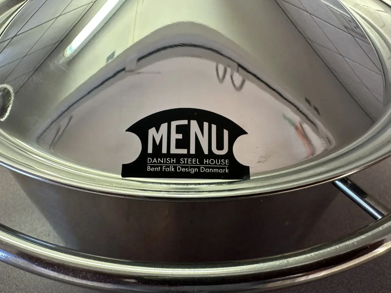 Billede 3 - Unik Danish Steel House gryde med ekstra træskål 