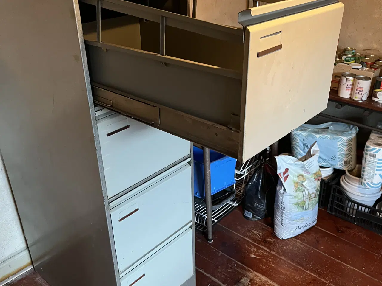 Billede 1 - Retro Arkivskab - stor dybde