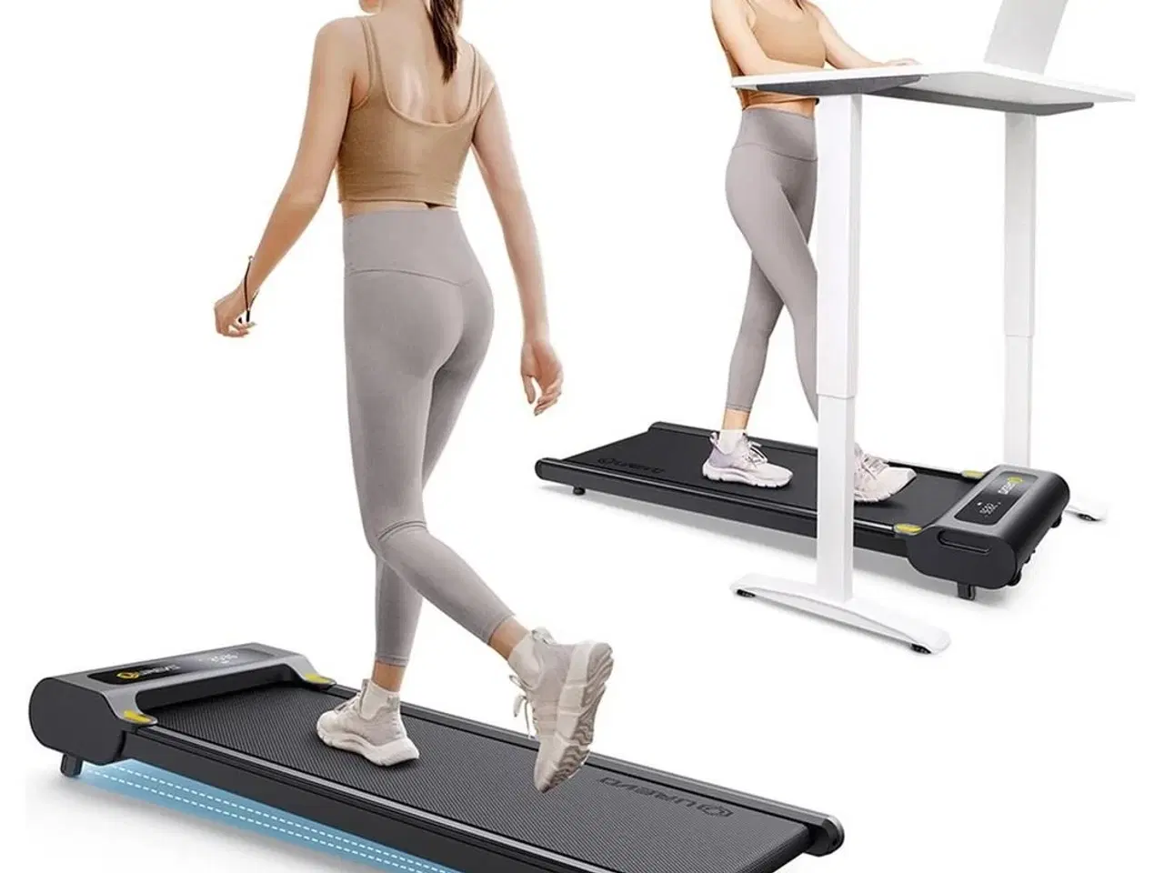 Billede 15 - Løbebånd walkingpad UREVO E3S – kompakt kontor- og hjemmetræning