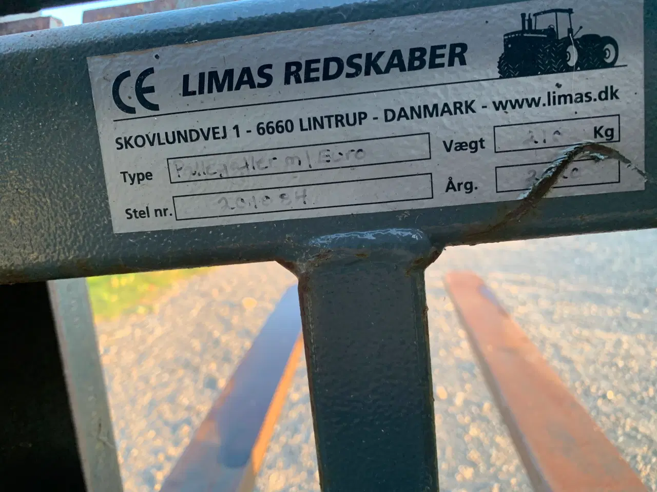 Billede 3 - Pallegafler 2500kg Euro-beslag.