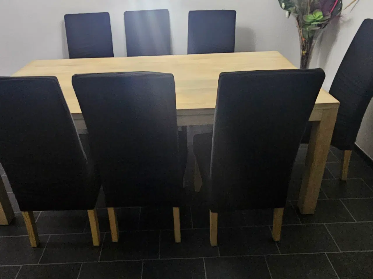 Billede 2 - Spisebord sæt med 8 stole