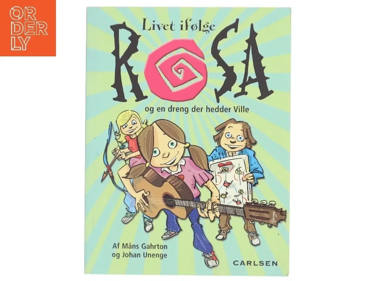 Billede 1 - Rosa og en dregng der hedder Ville af Måns Gahrton (Bog)