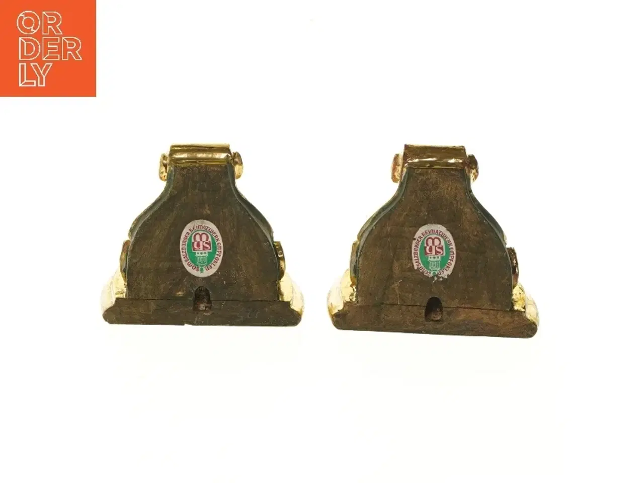 Billede 3 - Antikke dørstoppere, 2 stk (str. 2 stk 10,5x12 cm)