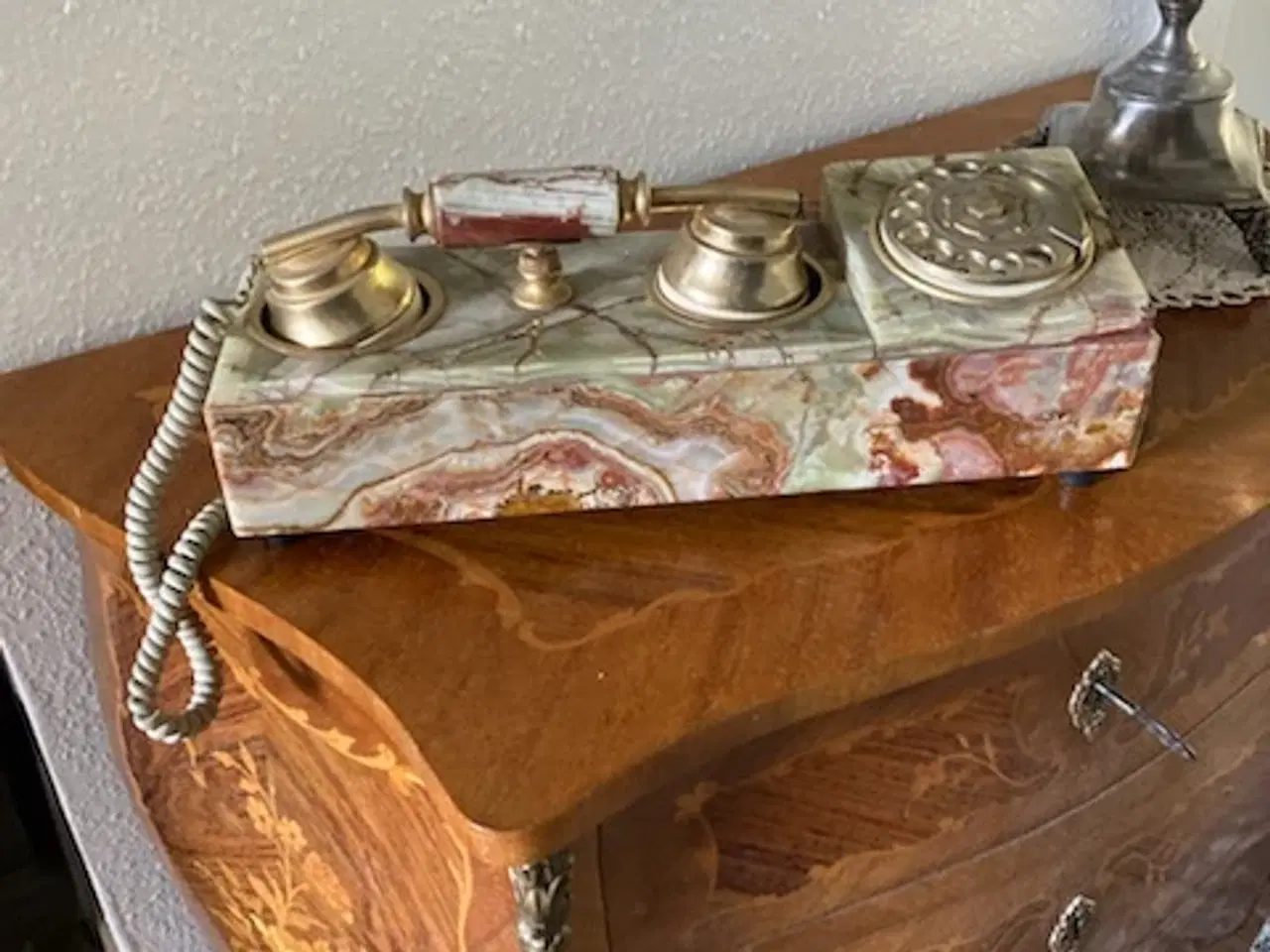 Billede 1 - Fastnet Bord telefon i Marmor