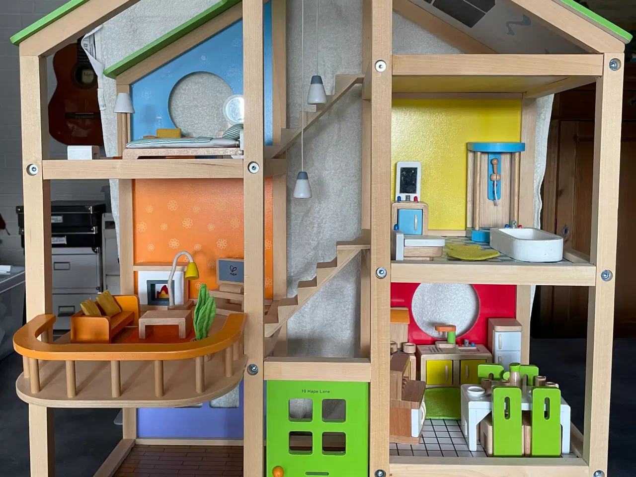Billede 1 - Dukkehus fra Hape 