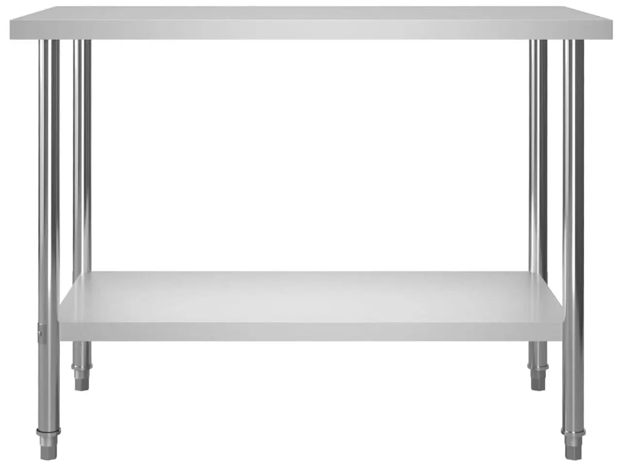 Billede 3 - Arbejdsbord til køkken 120x60x85 cm rustfrit stål