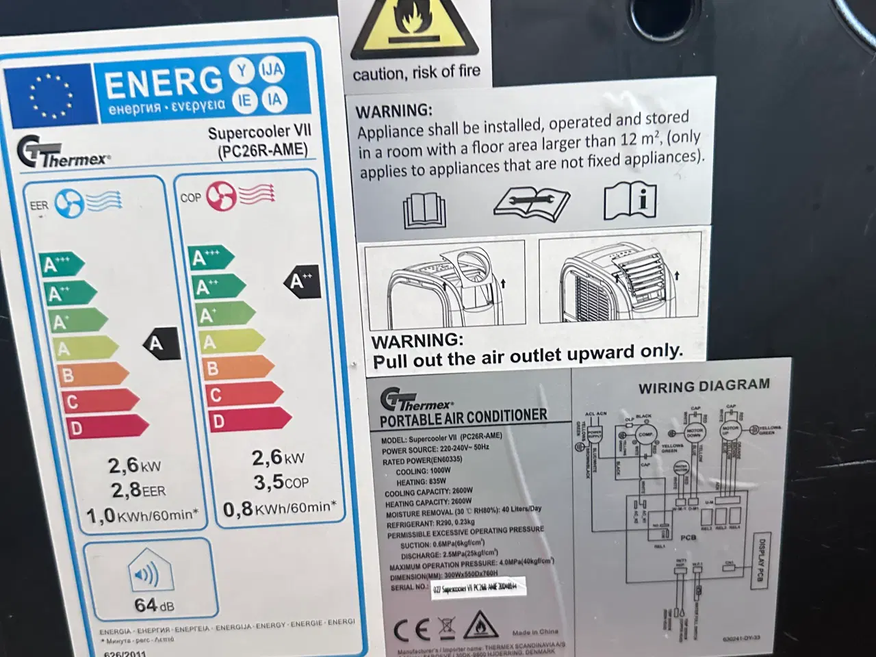 Billede 5 - Thermex Supercooler VII mobilt klimaanlæg