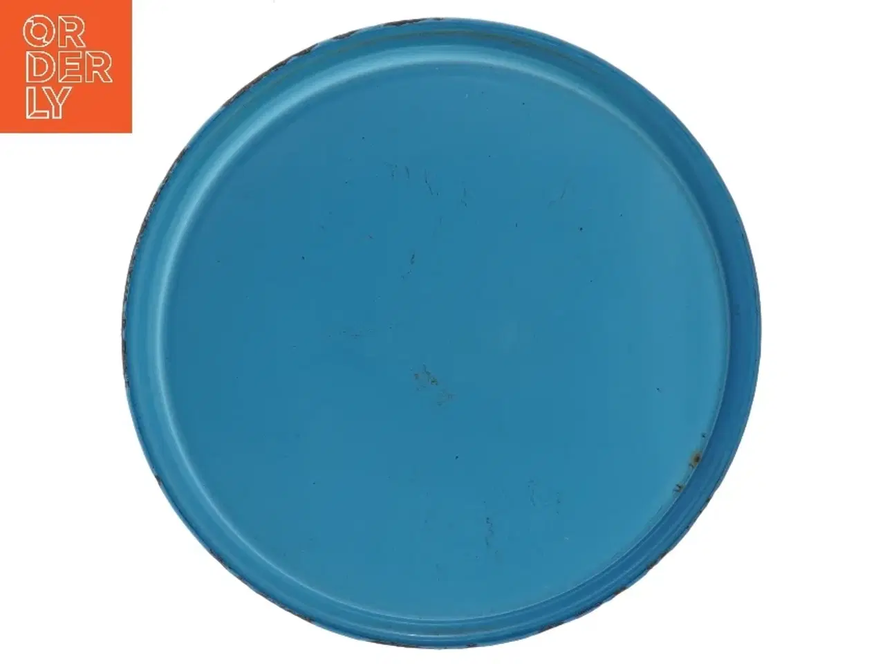 Billede 3 - Blåt emaljelåg (str. Ø 28,5 cm)