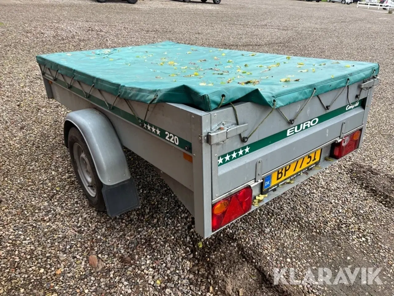 Billede 2 - Anhængere til personbiler Camp-let EURO 220 med bremser