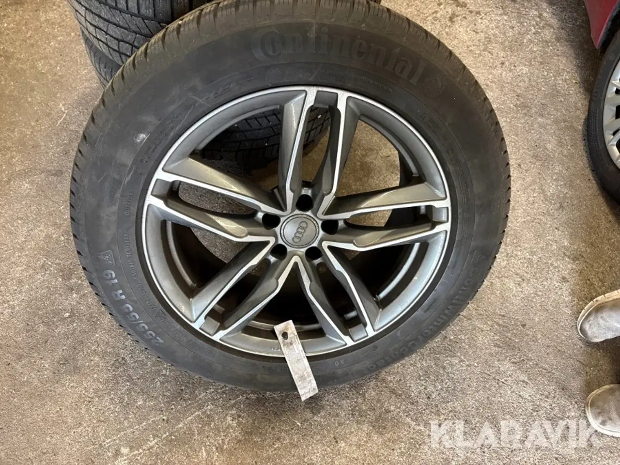 Billede 1 - Audi alufælg med Continental vinterdæk 255/55 R19 XL.